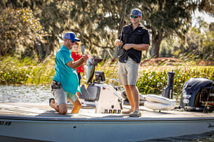 Bela Collina Fishing on Lake Siena