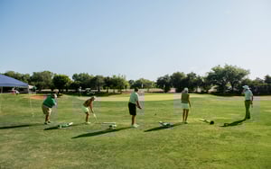 Golf Academy At Bella Collina Driving range Challenge 