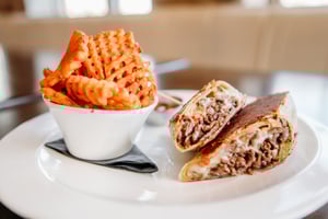 Philly Cheese Steak Wrap