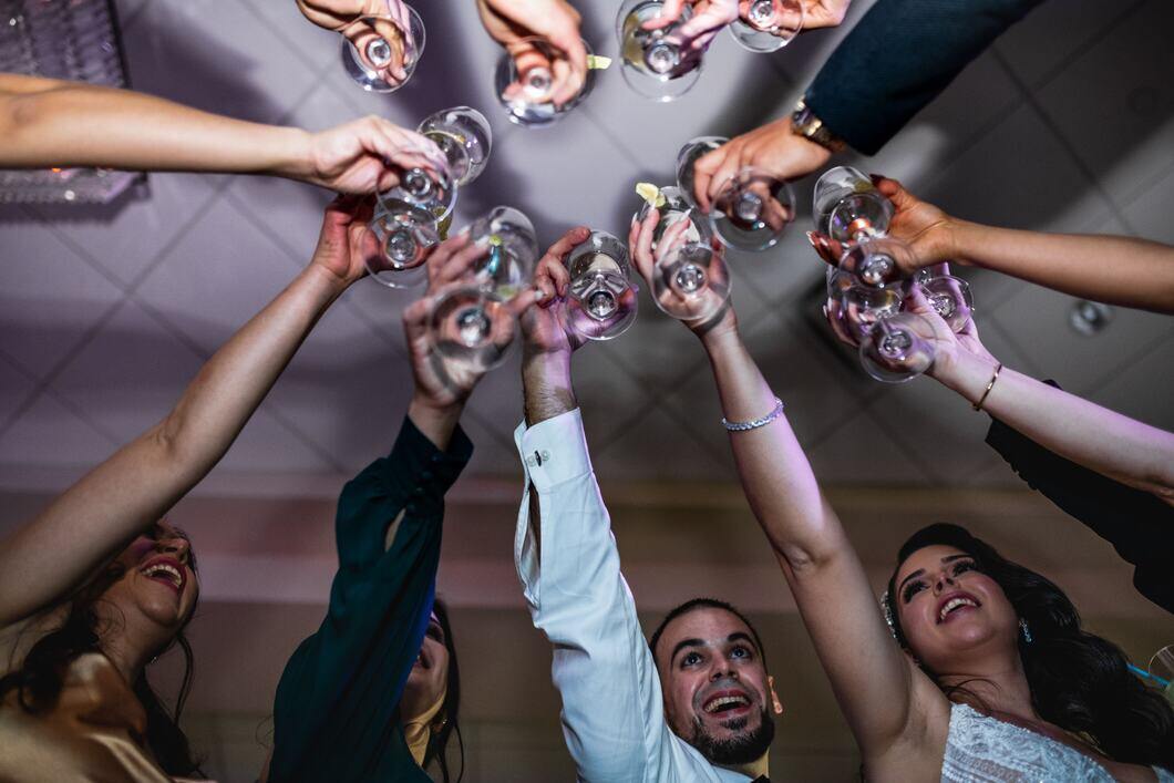 Reception Champagne Toast - Ballroom-1