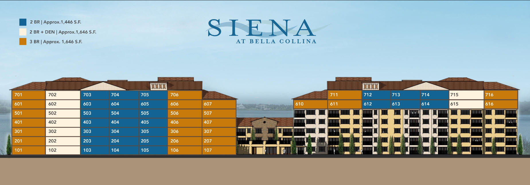Siena Building Layout