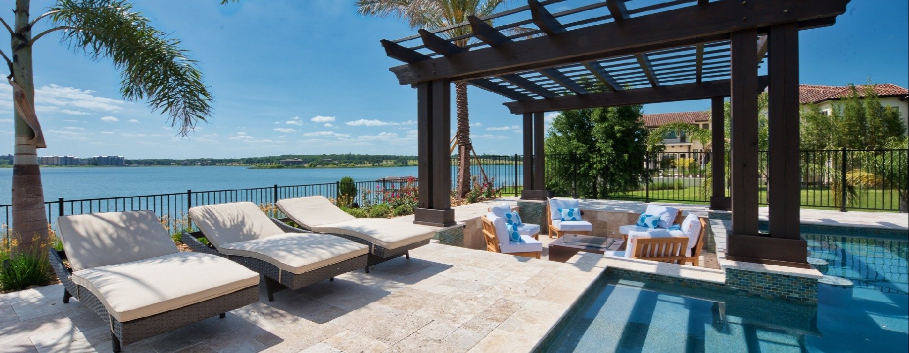 Villa Andalucia Lakefront Pool And Firepit
